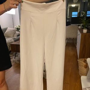 White pretty little thing coulottes